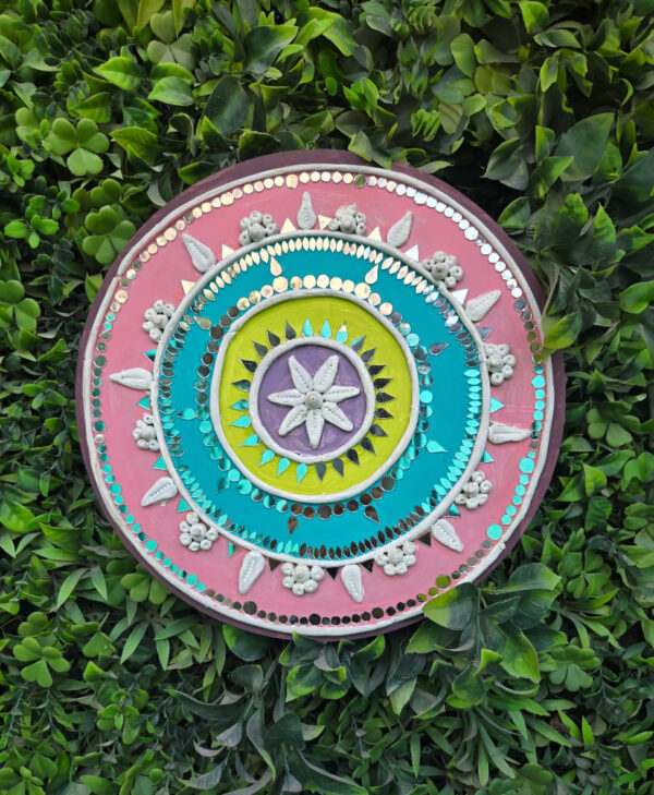 Madhubani Textile Lippan Art