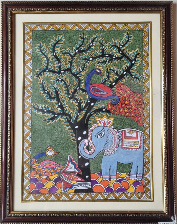Nature & Animals Madhubani Painting
